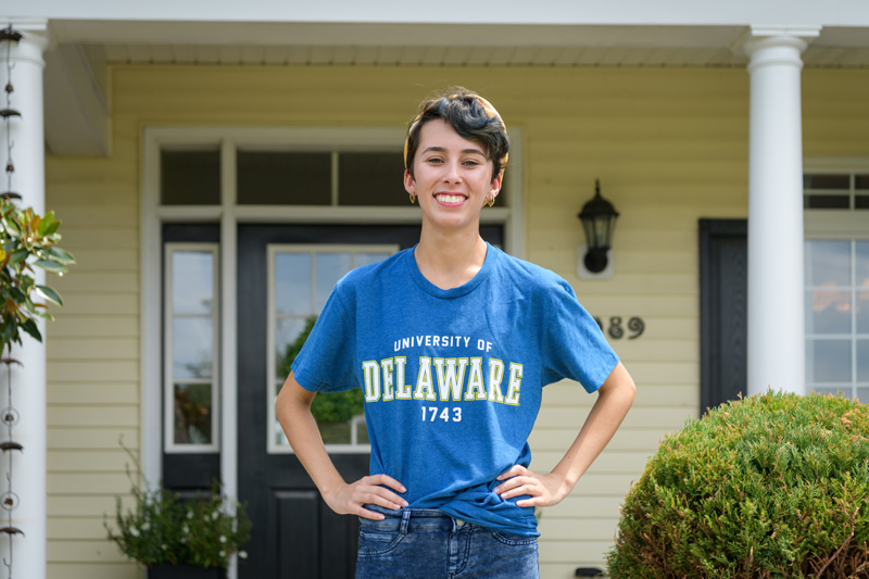 Sarah Buoni is an incoming freshman in the class of 2023 who plans to study Visual Communications. Hailing from Millsboro, DE, Sarah’s parents Charlotte and Michael are Double Dels who are very happy to have their daughter attending UD.