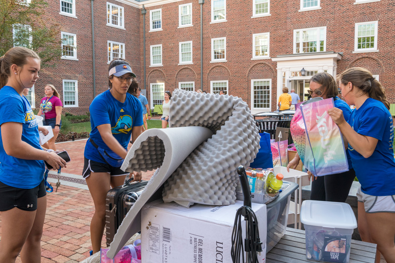 1743 Welcome Days starts with Freshman Move-In Day, Saturday, August 24th, 2019.  