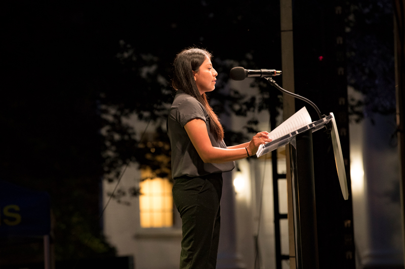 Twilight Ceremony 2019 Freshman Twilight Induction at The Green 2019.