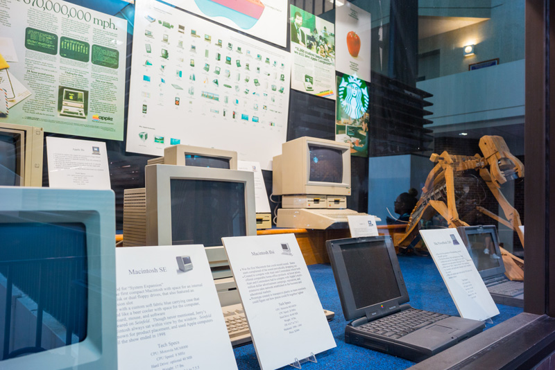 "Computing Museum" in Smith Hall for a UDaily story. - (Evan Krape / University of Delaware)