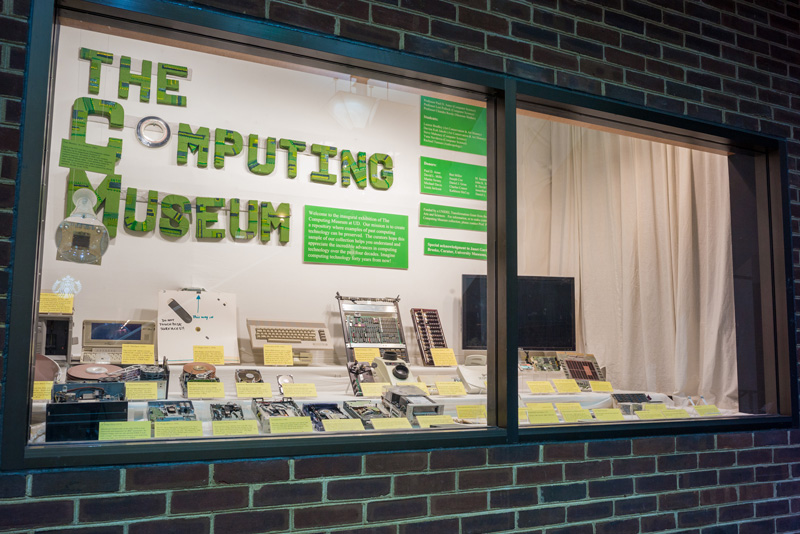 UDaily-Smith_Computing_Museum-101718 "Computing Museum" in Smith Hall for a UDaily story. - (Evan Krape / University of Delaware)
