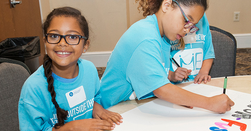 2019 Meaningful Economic Competition. 36 teams of third graders participated in three rounds of competition: written test, production activity, and entrepreneurial problem- solving; then presented to judges. Held at 205 Executive Drive, Newark, DE, Pencader Corporate Center.