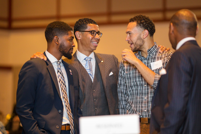 Students of Distinction ceremony at Clayton Hall, May 1st, 2019 for students receieving awards. (Model Release signage was posted at the event informing attendees that photos would be taken.) 