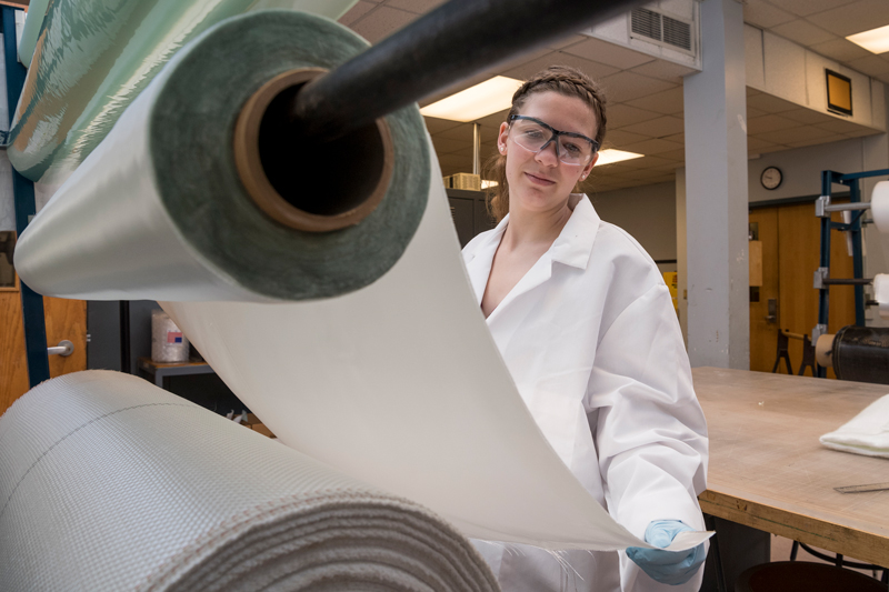 COE - Colleen Murray - CCM Many people spend years or even decades searching for their calling, but Colleen Murray was only 12 years old when she discovered her passion for materials engineering. She was fascinated by the surprisingly strong materials, such as fiberglass and carbon fiber laminates, that she was given to build a miniature bridge during a University of Delaware K-12 Engineering summer camp.