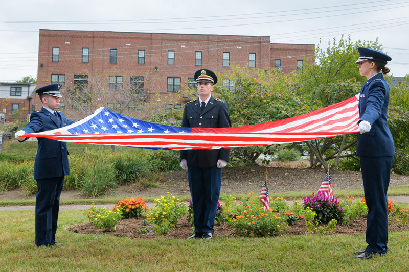 UDaily-9-11_Commemoration_Ceremony-091119 9/11 Commemoration Ceremony held at Olan Thomas Park in Newark, DE on the 18th anniversary of the tragedies.
