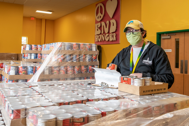 In his role as volunteer coordinator for the Food Bank, Joe Certesio manages daily operations for the thousands of people who donate their time and energy to stocking the pantry, sorting the boxes, and helping distribute the millions of pounds food to Delawareans each year.

Volunteers are critical to the organization’s efforts, doing the work of 19-25 full-time employees, and in the midst of this global pandemic, the need has never been greater.
