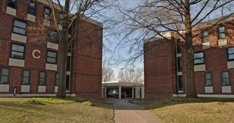 Rodney and Dickinson residence halls