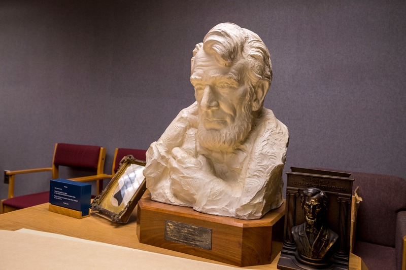 Tim Murray - Lincoln Collection Tim Murray, Special Collections in the Library oversees the Lincoln Collection, February 6th, 2020.