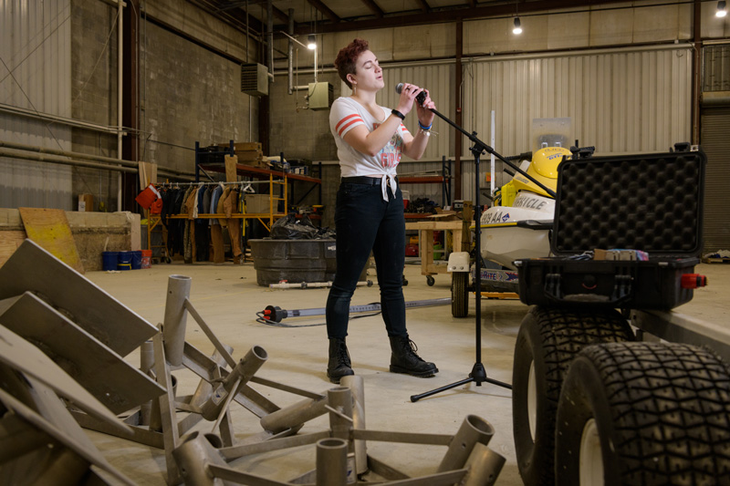 COE-CEE-Cargill_Singing_Engineer-021220 Sydney Cargill is an undergrad student studying Civil and Environmental Engineering with the Center for Applied Coastal Research. She also sings with the a cappella group DelReMi, a Registered Student Organization at the University which performs regularly on campus.