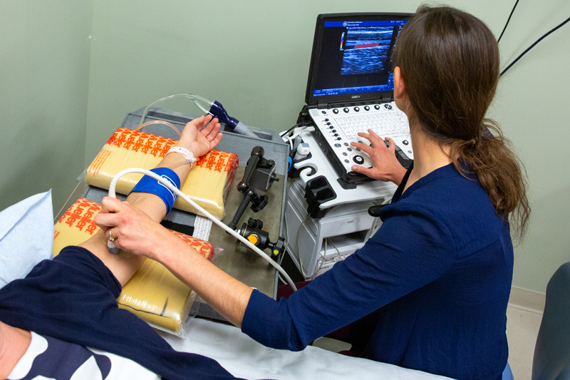 Megan Wenner’s cardiovascular physiology lab in STAR.