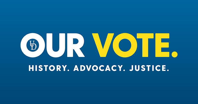 Graphic for the OurVote initiative