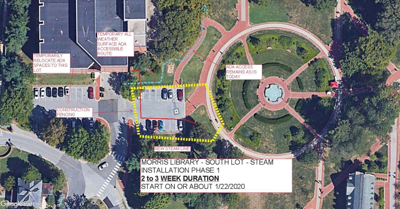Construction project map