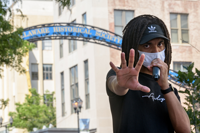 Christian Wills is an alumni of the University of Delaware's Class of 2020 who's dedication to poetry and the spoken word has been a significant part of his undergraduate experience. He is involved in an open-mic livestream about the Fourth of July in collaboration with the Delaware Historical Society's Mitchell Center for African American Heritage. The event is partially funded by a grant from Delaware Humanities.