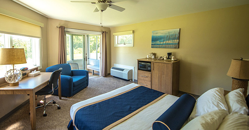 Virden Center guest room