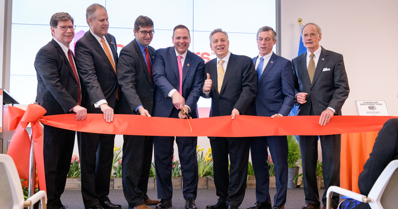 "Ribbon cutting" ceremony to celebrate the opening of the Chemours Discovery Hub on the University of Delaware 
Science, Technology, and Advanced Research Campus (STAR Campus) in Newark, DE.
