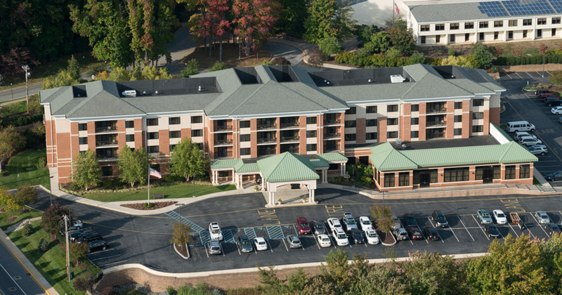 Aerials_2012-10-06 Courtyard Marriott Newark at the University of Delaware