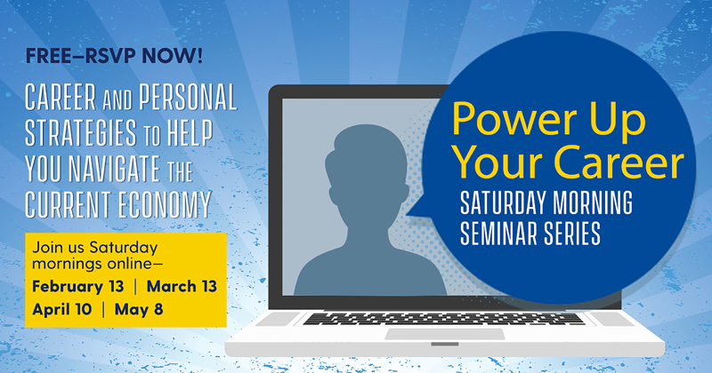 UD PCS Power Up Your Career webinar graphic