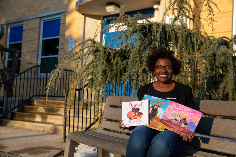 When Sierrah Harris was a graduate student in the University of Delaware speech-language pathology program, she noticed something about the picture books and other reading materials she used with her clients.
 
“None of them looked like me or many of the children I worked with,” Harris said.
 
The lack of representation in the images stuck with her - enough so that Harris used her capstone graduation project to examine awareness about and implementation of culturally representative picture books by speech-language pathologists (SLPs).
 
Her project developed into Turn the Page SLPs, an outreach program with the Department of Communication Sciences & Disorders providing free picture books with diverse characters to speech-language pathologists in Delaware. 