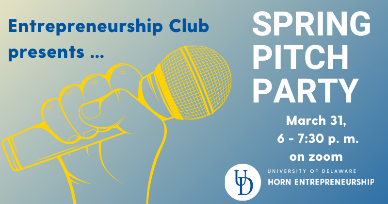 graphic for Spring pitch party