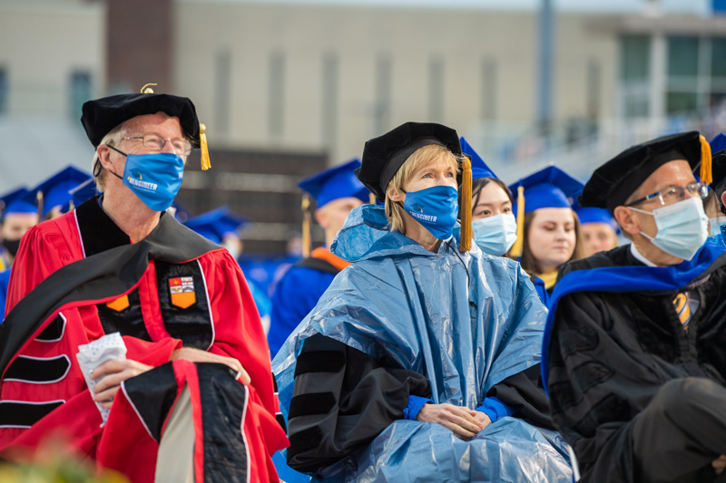 Class of 2021 commencement ceremony for students in the Colleges of Agriculture & Natural Resources, Engineering and Earth, Ocean & Environment. Presided over by University of Delaware  President Dennis Assanis and Terry Kelly, and held in Delaware Stadium on May 28th, 2021.