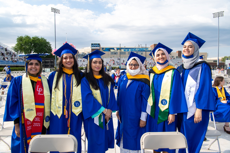 Commencement ceremony for the University of Delaware Class of 2021 College of Arts and Sciences, held on May 28th, 2021 in Delaware Stadium.