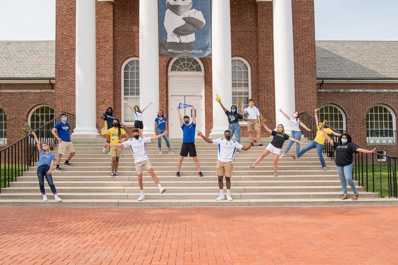The 2021 Orientation Team Members that will be participating in New Student Orientation this summer for incoming freshman and their families. 