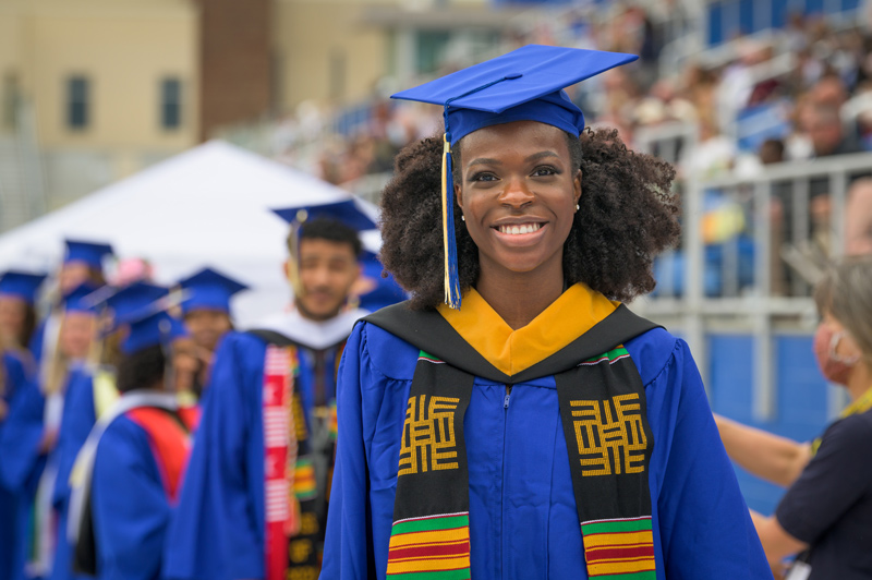 The 2022 University of Delaware Commencement Ceremony is scheduled for Saturday, May 28, at Delaware Stadium. Other ceremonies will be held during that weekend and many events require students to obtain tickets for family and friends.