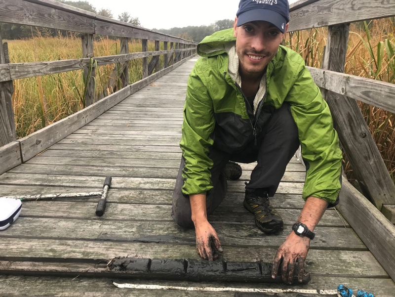 Sean Fettrow is a University of Delaware doctoral student and researches the complex nature of coastal wetlands. Sean Fettrow is a University of Delaware doctoral student and researches the complex nature of coastal wetlands.