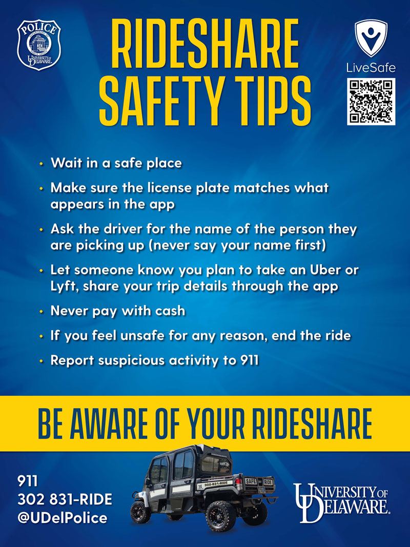 Rideshare Safety tips