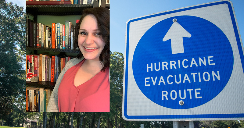 Logan Gerber-Chavez, a doctoral student in the Disaster Science and Management Program, placed third in the 2021 Seth Trotter Book Collecting Contest, which is hosted by the Friends of the University of Delaware Library. Her collection of disaster-based books recounts stories of tornadoes, pandemics, climate change and more through formats like case studies, dystopian fiction and children’s books.
