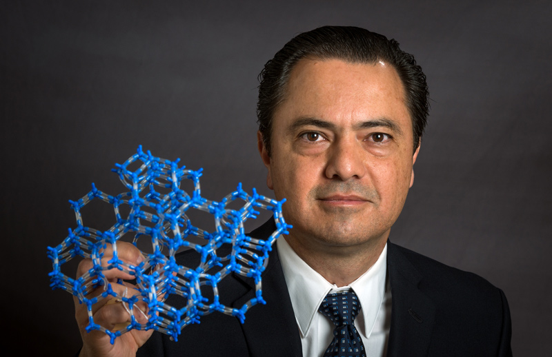 Raul Lobo, Claire D. LeClaire Professor of Chemical Engineering and associate department chair in UD’s Department of Chemical and Biomolecular Engineering, is leading the research effort for UD in collaboration with  experts at the University of Kansas and Pittsburg State University to find sustainable ways to create new plastics and more efficiently reuse them.