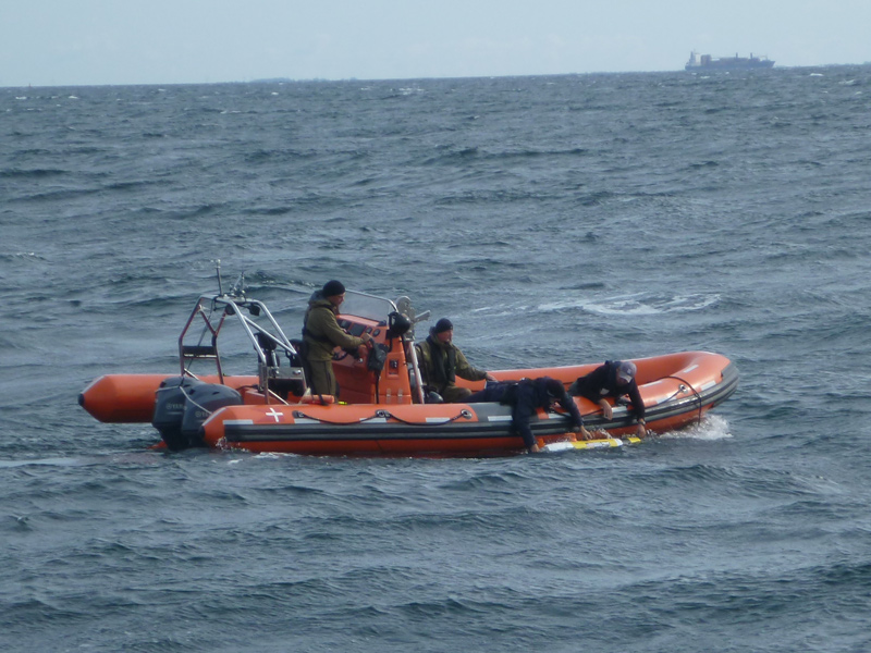 UD members Erik While and Matthew Breece were part of the REMUS recovery by the UD team and the Royal Danish Navy unit.
