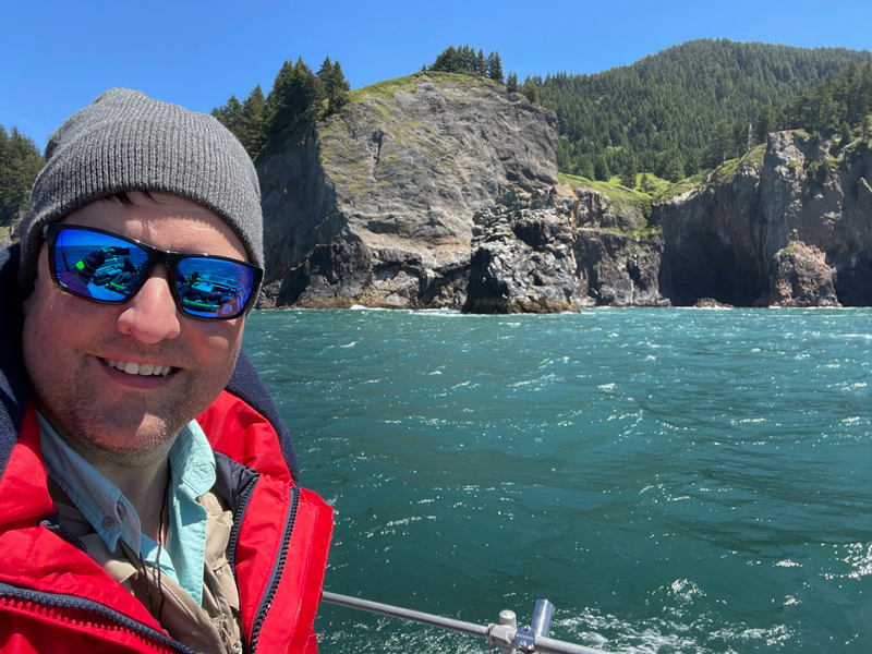 UD professor Art Trembanis and members of his lab joined with SEARCH2O, the maritime archeology branch of SEARCH Inc., to conduct underwater mapping of possible locations of the Santo Cristo de Burgos off the coast of Oregon.