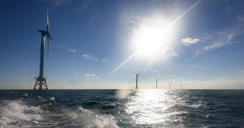 A small group of offshore wind turbines off the coast of Block Island in New England is the first and only installation of offshore wind energy in the United States. But more offshore turbine farms are planned and research about them is vital.