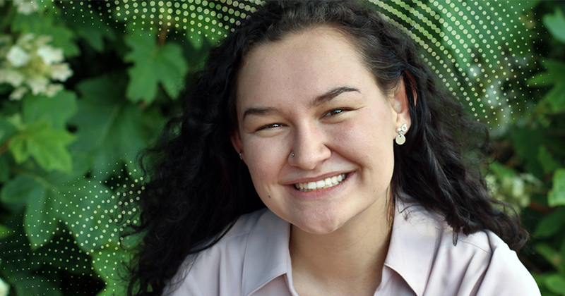 Kristina Holsapple, an undergraduate computer science student, is the first from the University of Delaware to receive the relatively new Adobe Research Women in Technology Scholarship. Kristina Holsapple, an undergraduate computer science student, is the first from the University of Delaware to receive the relatively new Adobe Research Women in Technology Scholarship.