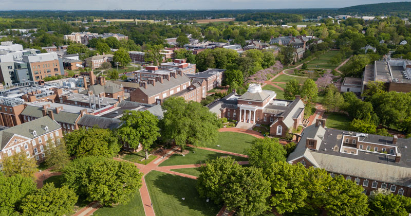 Campus aerial 