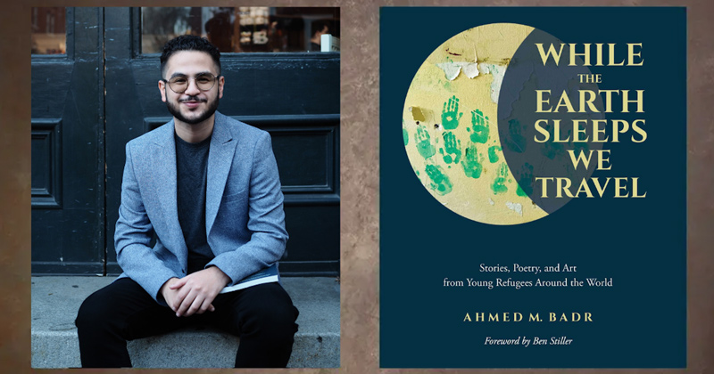 The 2022-23 First Year Common Reader for new students attending the University of Delaware is “While the Earth Sleeps We Travel: Stories, Poetry, and Art from Young Refugees Around the World,” by Ahmed M. Badr.