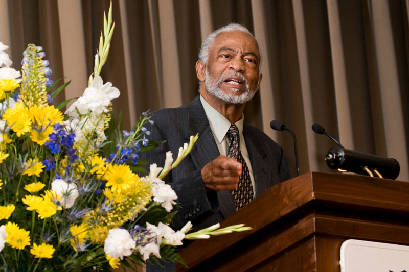 African American Students of Distinction 2010 Dr. Newton at the African American Students of Distinction event in 2010