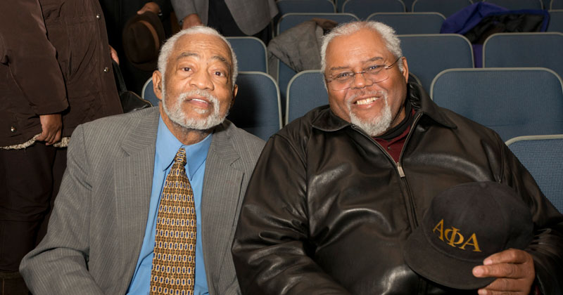 Dr. Newton and Ron Whittington