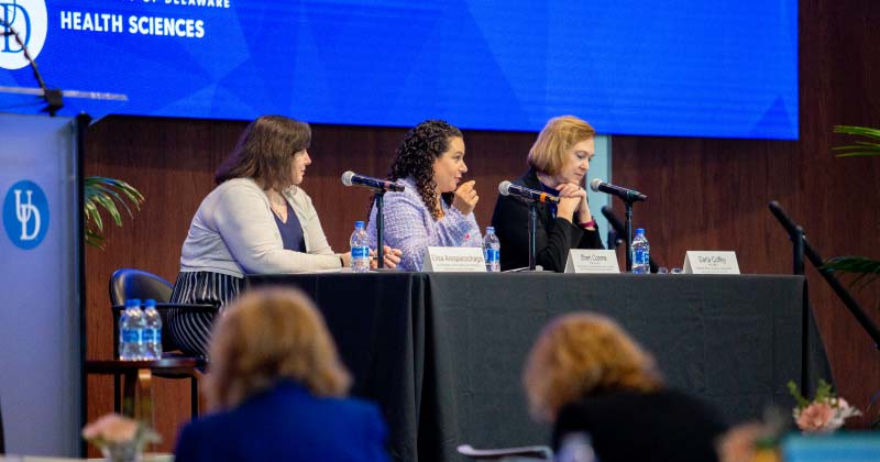 Panel discussion with Elisa Arespacochaga, Darla Coffey and Sheri Cosme
