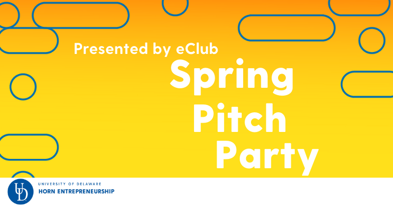Party (800 × 420 px) graphic design for pitch party