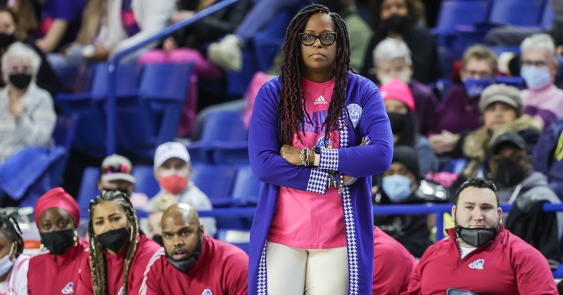 022022-WIL HENS Drexel HOOPS-SS Natasha Adair, who accepted the head coaching job at Arizona State on Sunday, recorded a 95-58 record in five seasons (with consecutive 20-win seasons) with the UD Blue Hens.