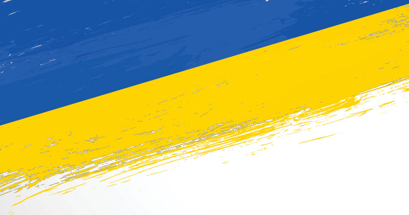 Graphic supporting Ukraine
