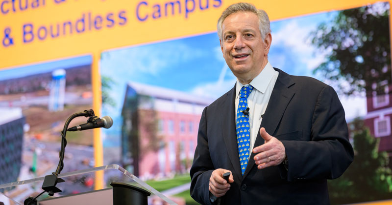 UD President Dennis Assanis