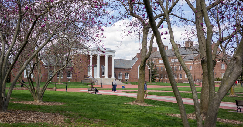 Campus-Spring-040822 University of Delaware campus