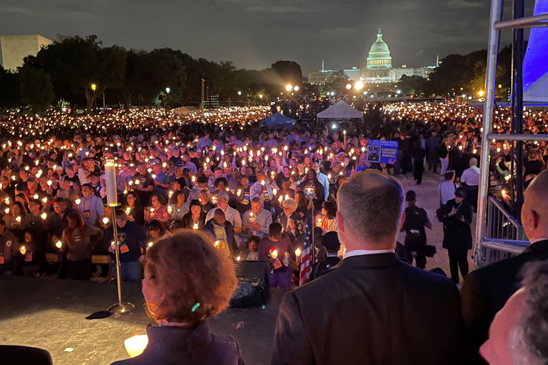 Candlelight Vigil on the Natonal Mall