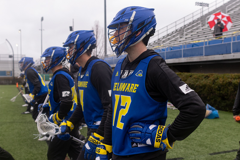 Tommy Beeby, a senior finance major and member of the men’s lacrosse team, received three full-time job offers before accepting a role as a senior client service associate at J.P. Morgan Chase. Tommy Beeby, a senior finance major and member of the men’s lacrosse team, received three full-time job offers before accepting a role as a senior client service associate at J.P. Morgan Chase.