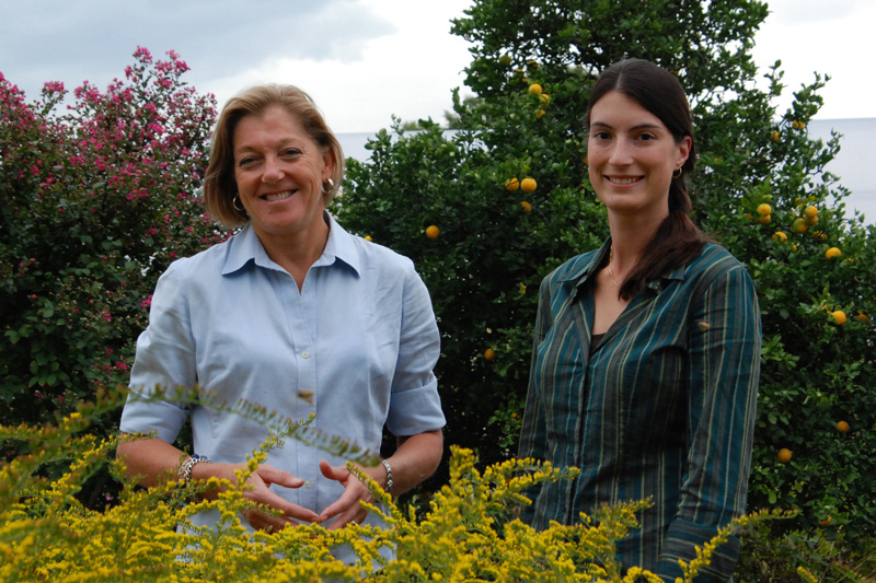 Sue Barton served as an adviser to Rebecca Pineo on a special project as Pineo earned her master's degree in association with Longwood Gardens. 