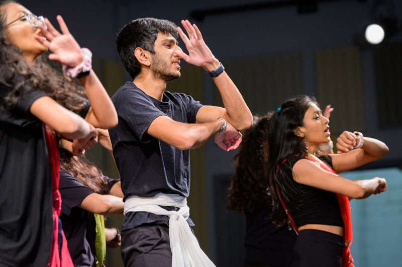 Indian fusion dance team Delaware Kamaal entertained at the recent Festival of the Nations. 