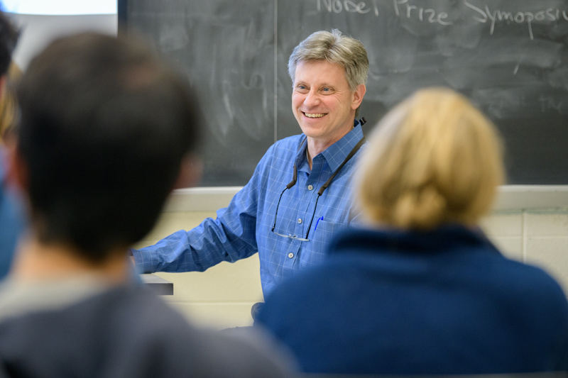 Edmund Nowak, chair of UD’s Department of Physics and Astronomy, said the new building will be transformative in providing physicists with the facilities and experimental capability critical to educating the next generation of the quantum science and technology workforce. Edmund Nowak, chair of UD’s Department of Physics and Astronomy, said the new building will be transformative in providing physicists with the facilities and experimental capability critical to educating the next generation of the quantum science and technology workforce.